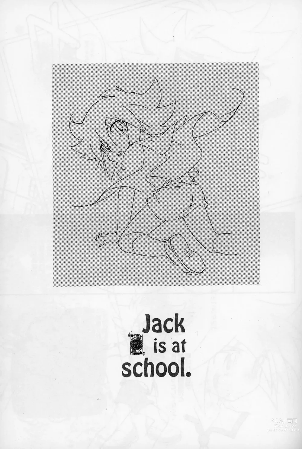 Page 2 of doujinshi Jack is at school.