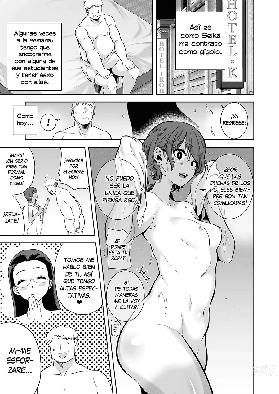 Page 38 of doujinshi las chicas seika y el gigolo aprobado por la escuela 1-6