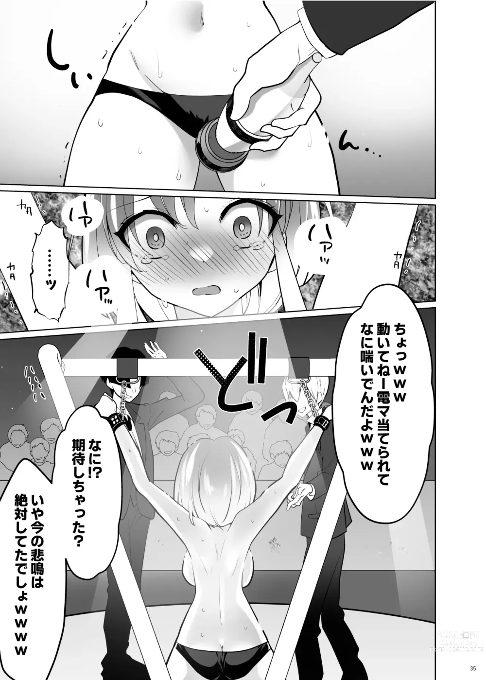 Page 34 of doujinshi Kusuguri Paradox -Shinada Aoi- - Tickle Paradox Shinada Aoi