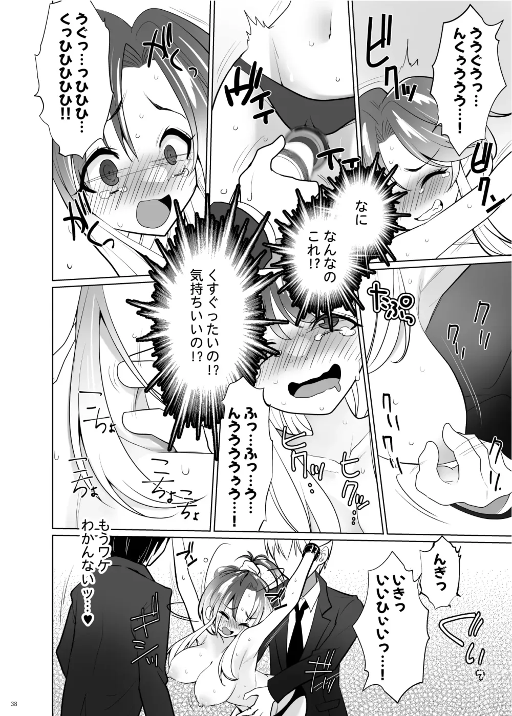 Page 37 of doujinshi Kusuguri Paradox -Shinada Aoi- - Tickle Paradox Shinada Aoi