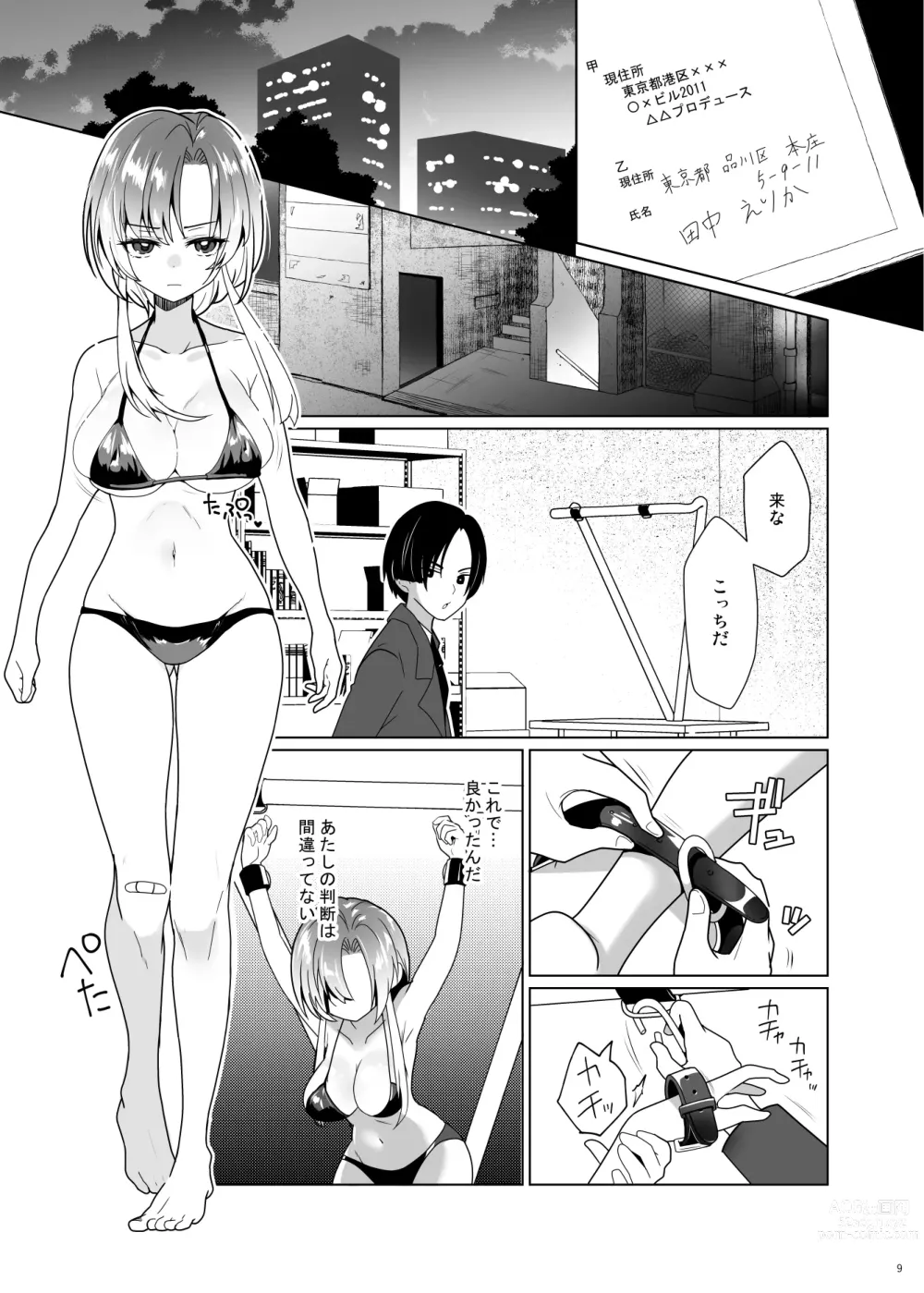 Page 8 of doujinshi Kusuguri Paradox -Shinada Aoi- - Tickle Paradox Shinada Aoi