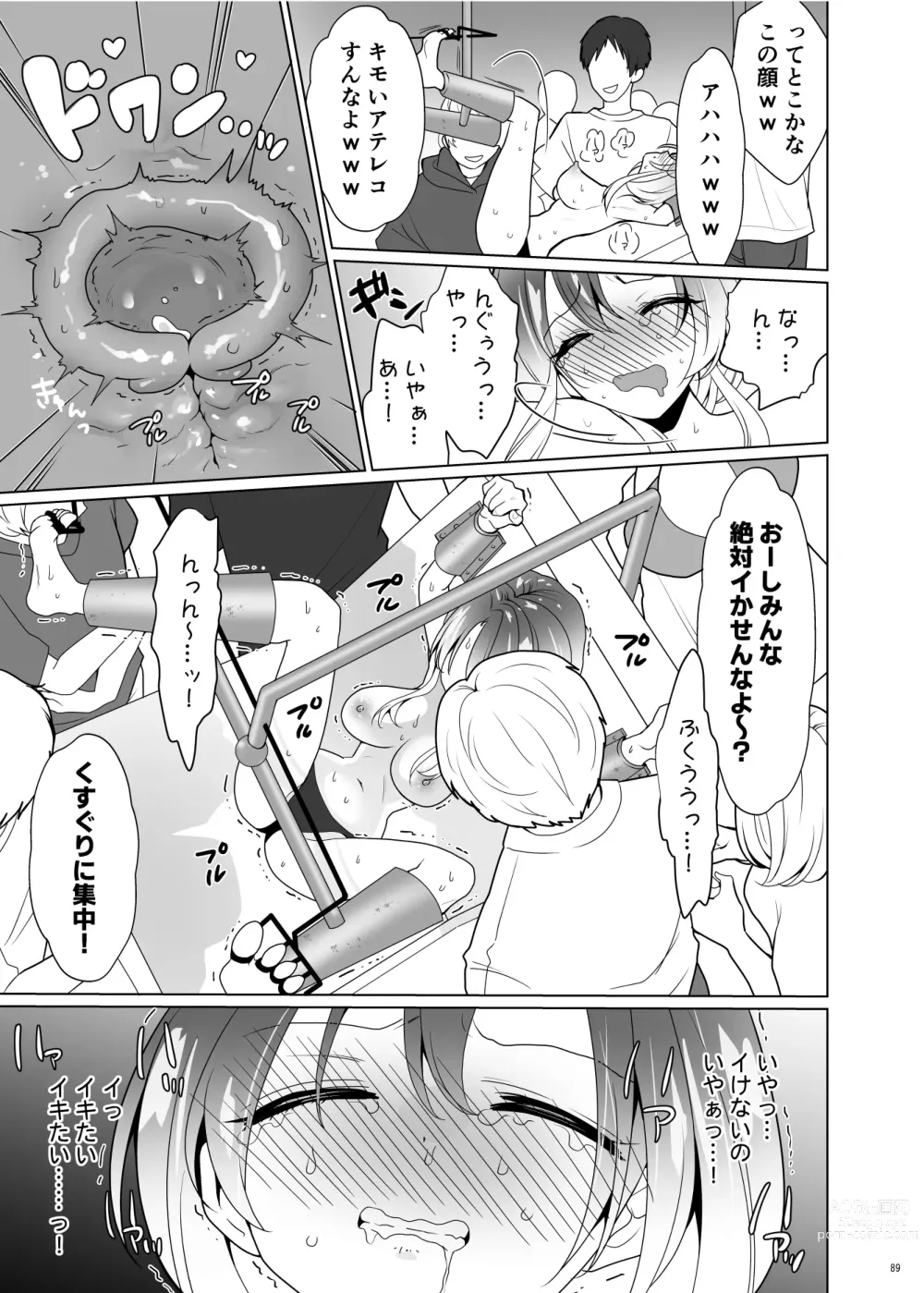 Page 88 of doujinshi Kusuguri Paradox -Shinada Aoi- - Tickle Paradox Shinada Aoi