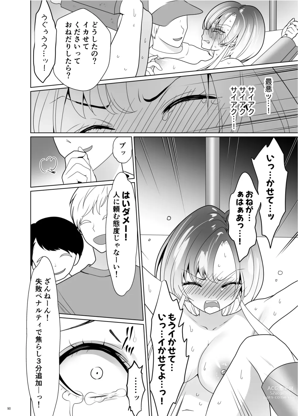 Page 89 of doujinshi Kusuguri Paradox -Shinada Aoi- - Tickle Paradox Shinada Aoi