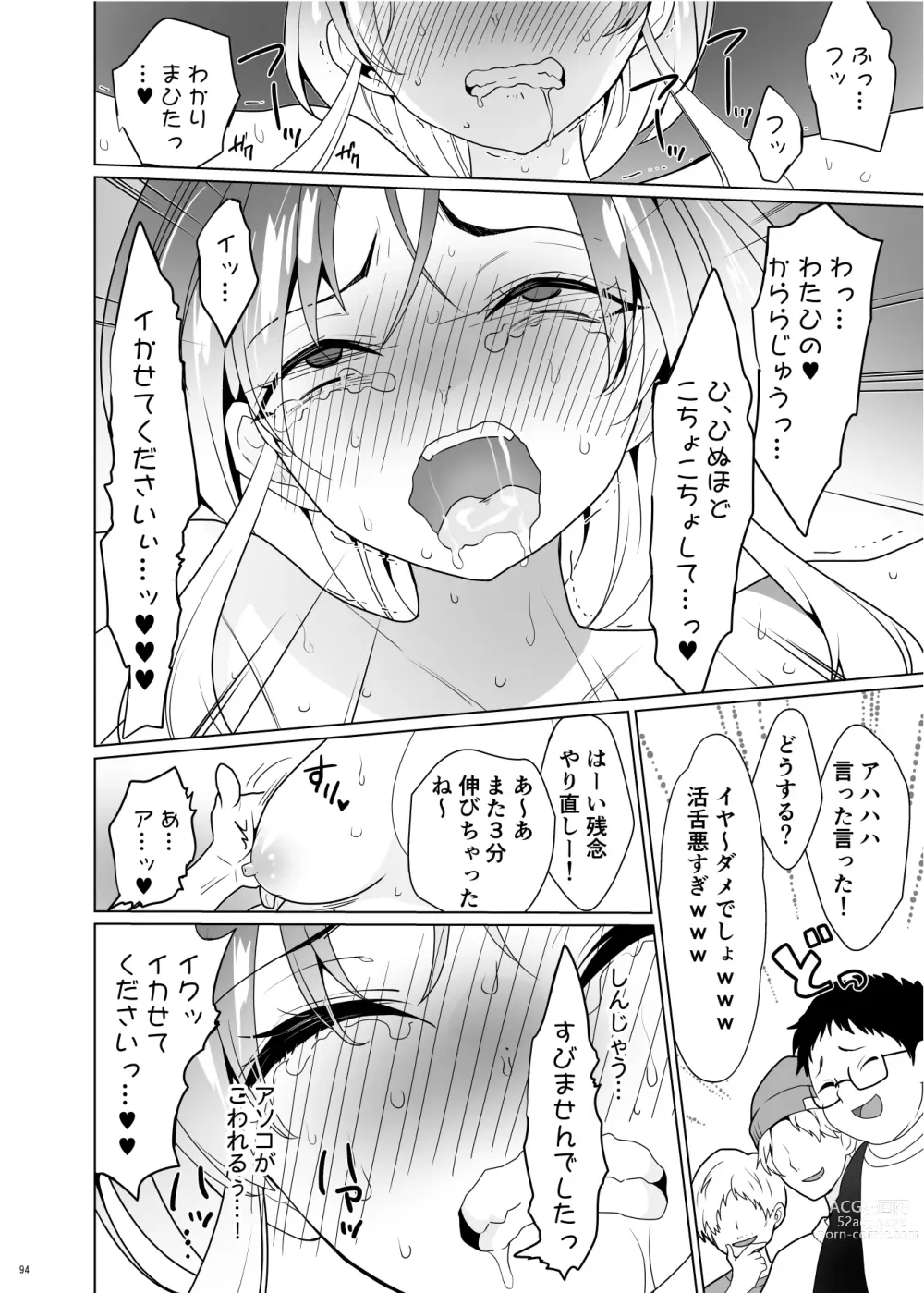 Page 93 of doujinshi Kusuguri Paradox -Shinada Aoi- - Tickle Paradox Shinada Aoi