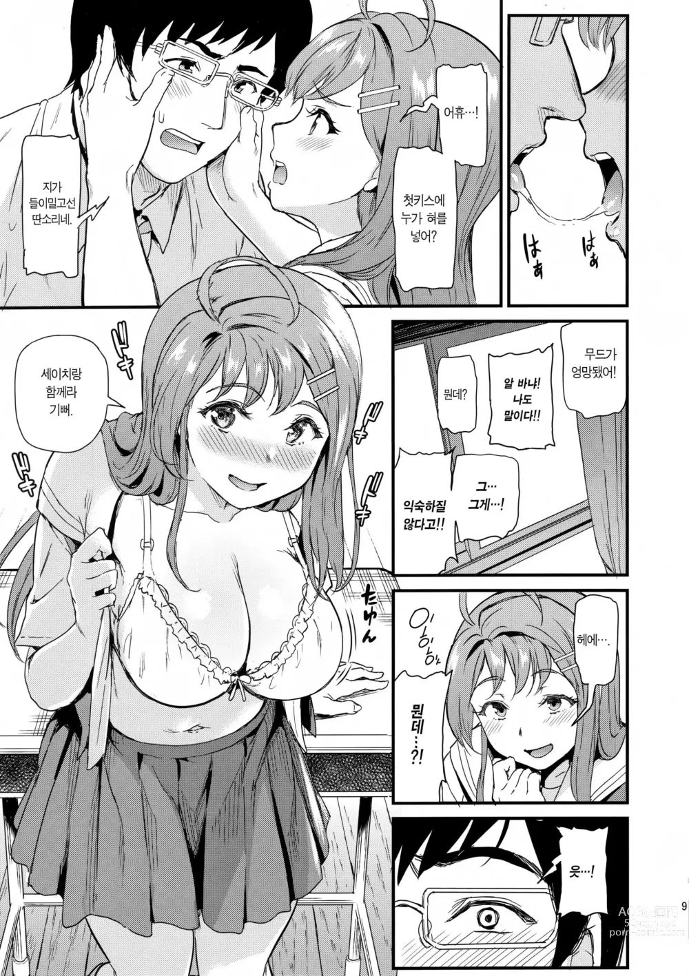 Page 9 of manga 지지 강요
