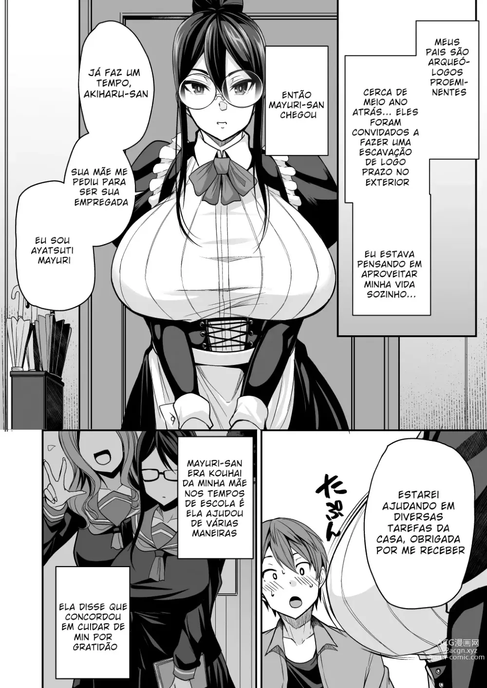 Page 4 of doujinshi Succubus Maid no Mayuri-san
