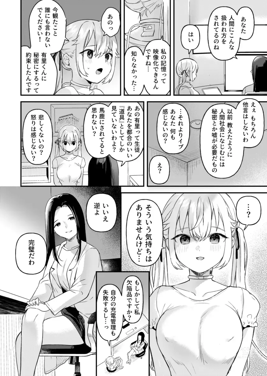 Page 34 of doujinshi Doll Muchi na Jinzou Otome-tachi -Eve Hen 2-