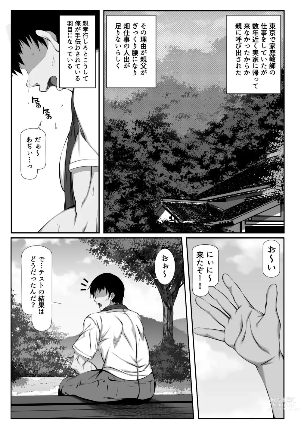 Page 2 of doujinshi Muchi Najimi