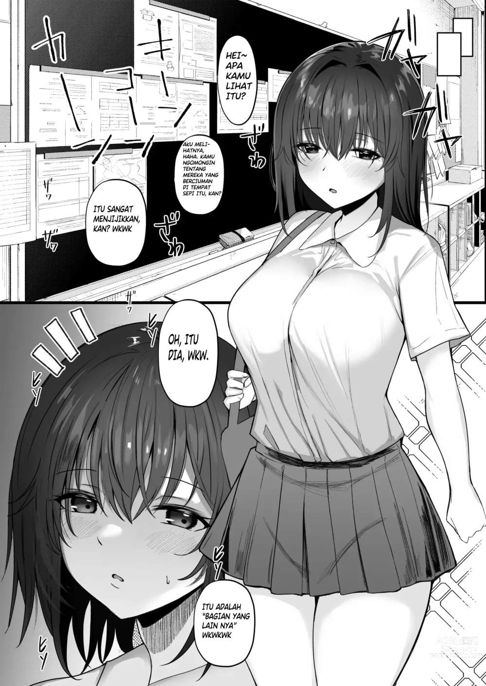 Page 4 of doujinshi Netorare Black-Haired Girl's Suffering