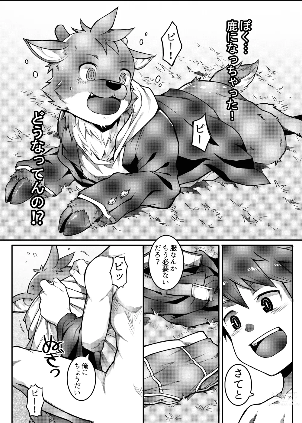 Page 26 of doujinshi Yoroshiku, Shika-kun! - NICE TO MEET YOU, DEER-KUN!