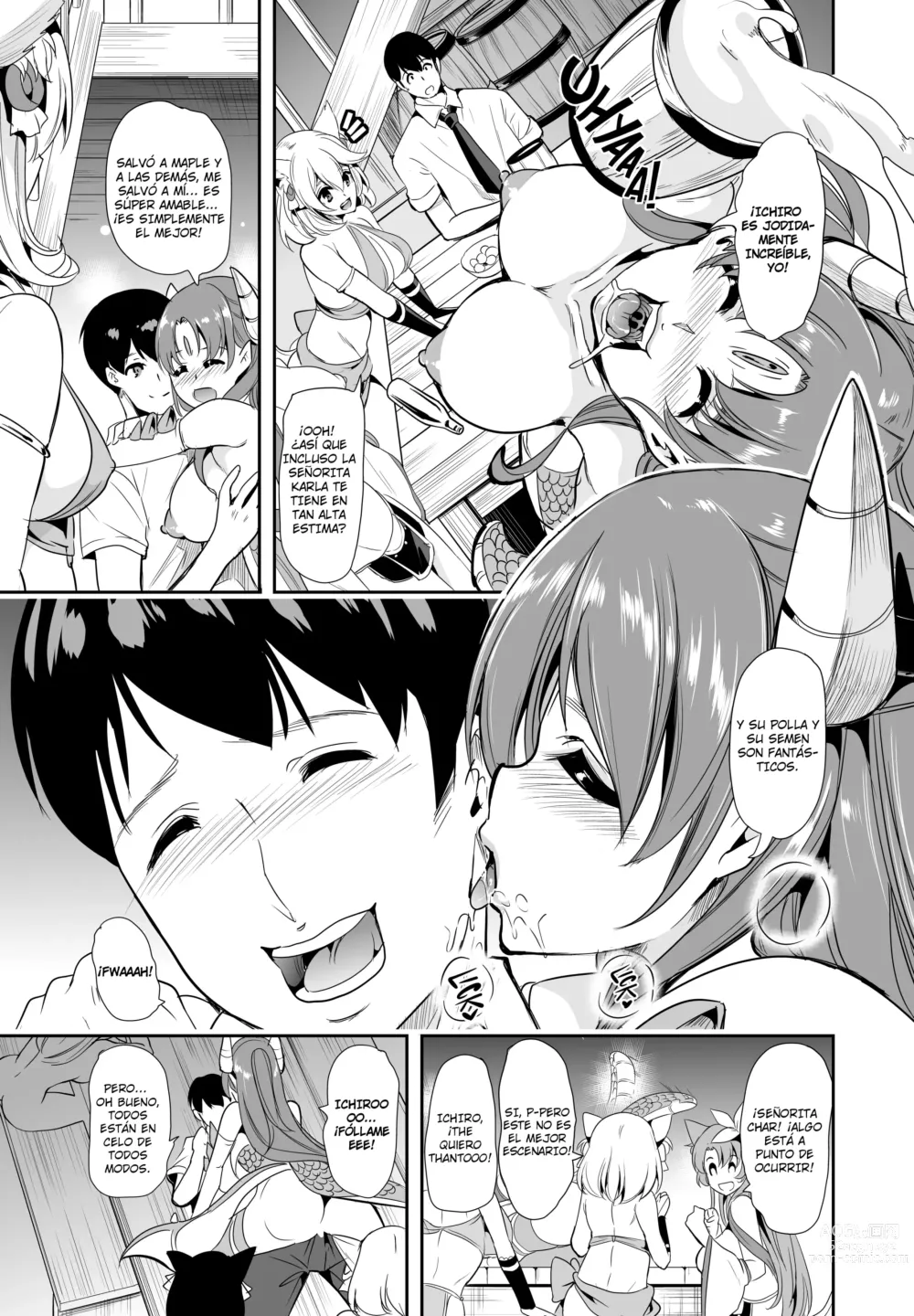 Page 112 of doujinshi Boku No Isekai Harem Soushuuhen 1