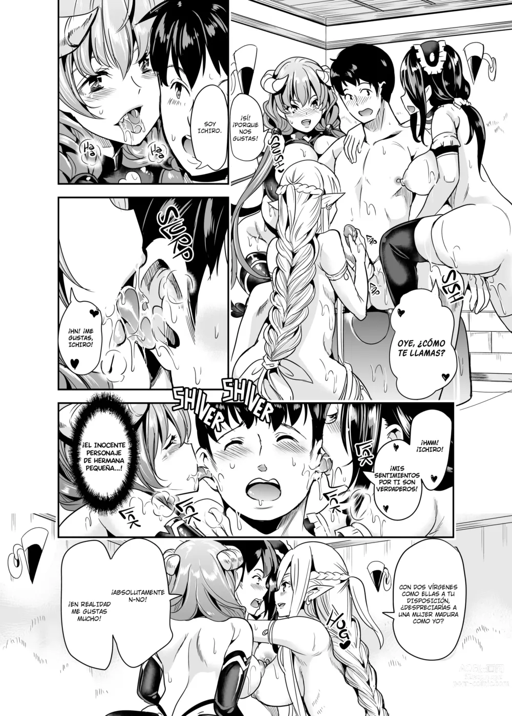 Page 14 of doujinshi Boku No Isekai Harem Soushuuhen 1