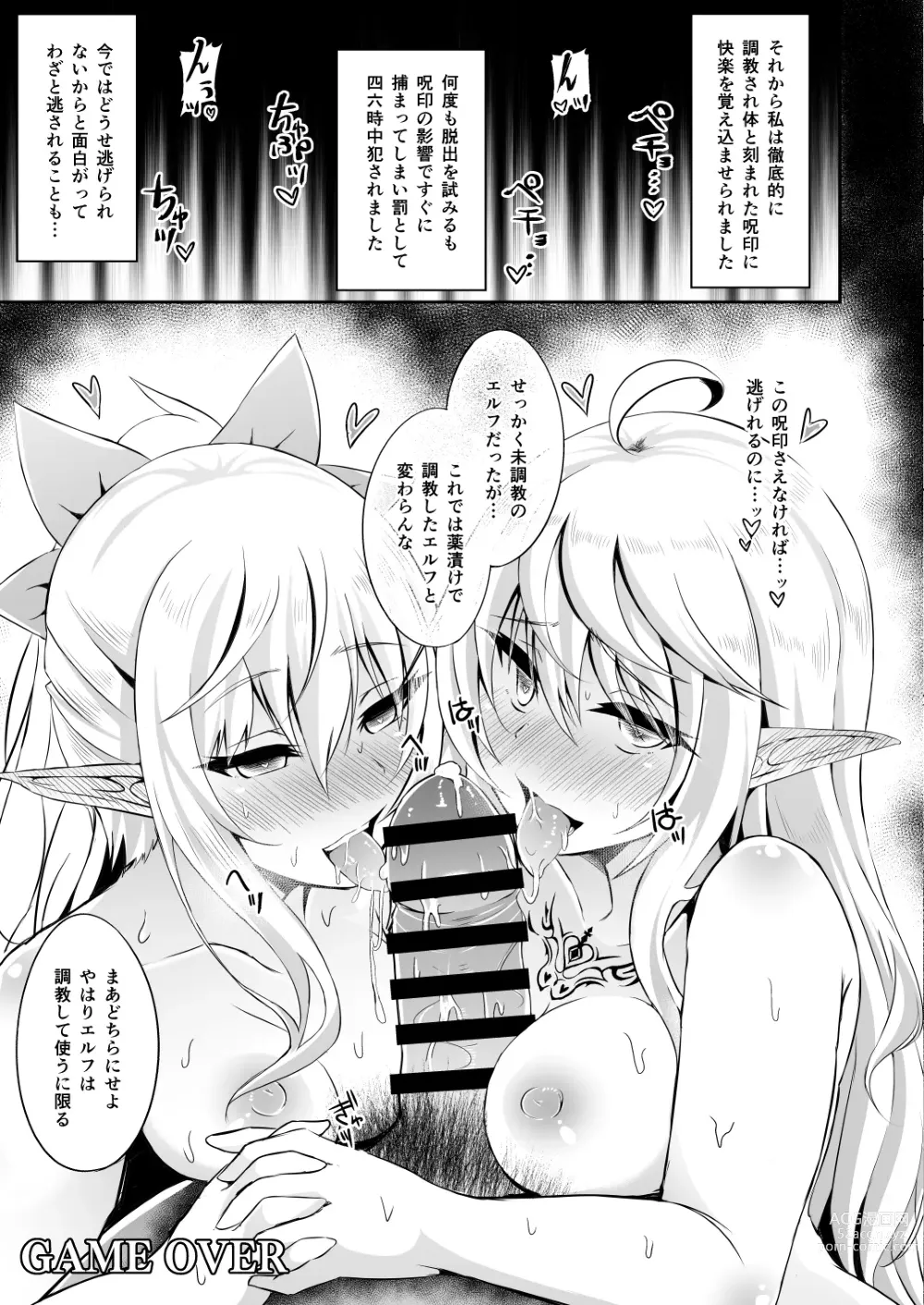 Page 109 of doujinshi Toubou ELF Soushuuhen