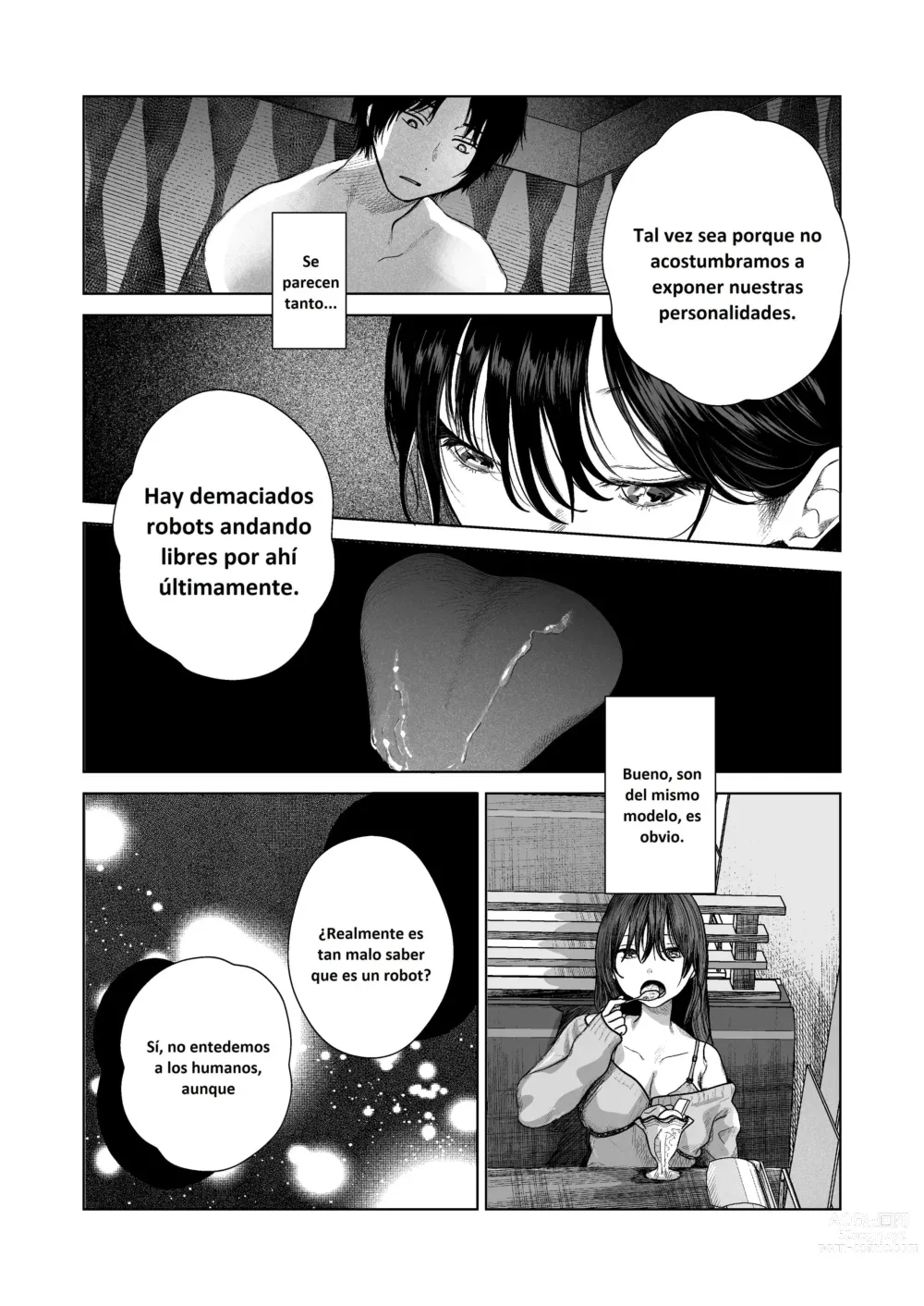 Page 13 of manga Ella, la Robodeli