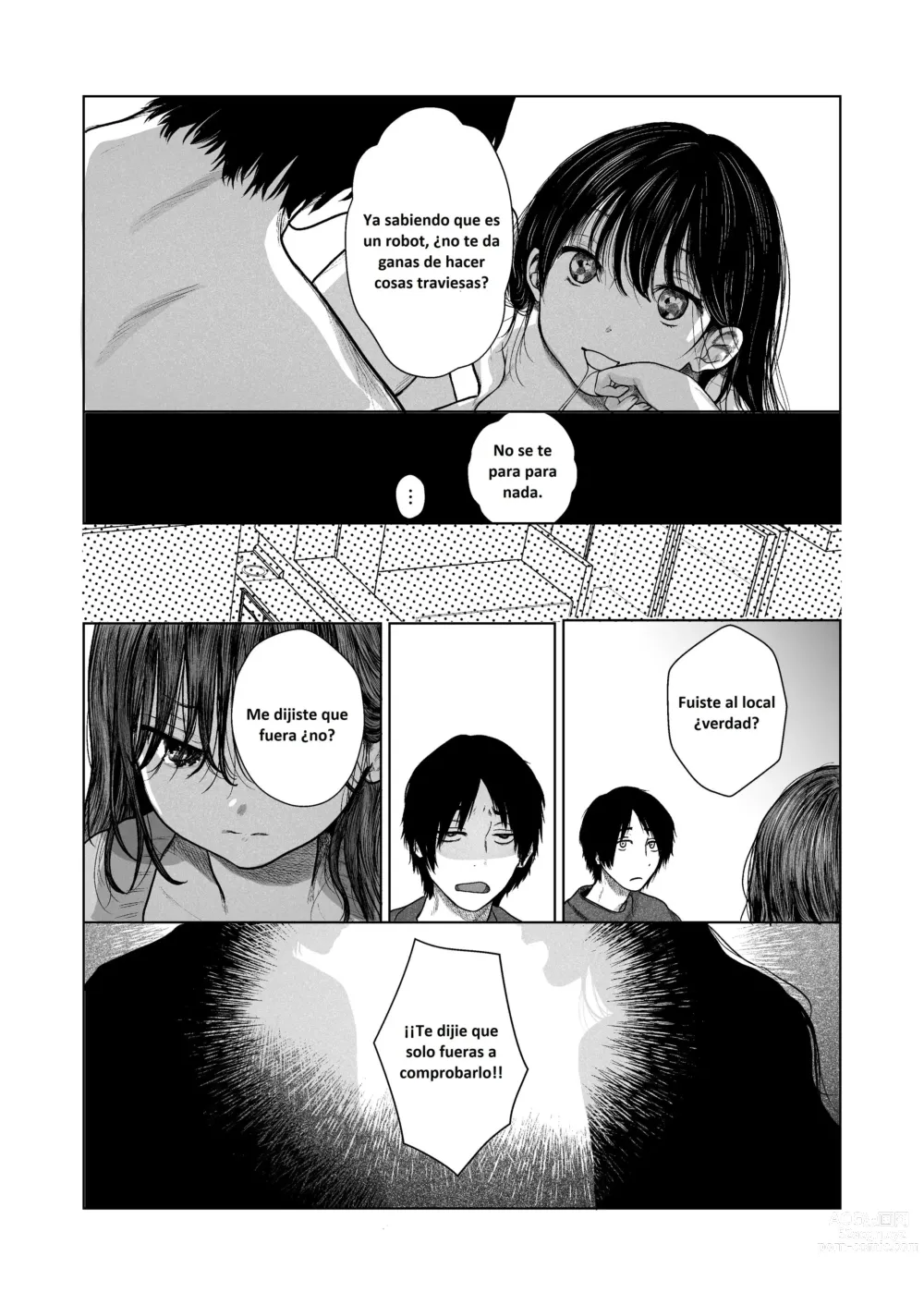 Page 14 of manga Ella, la Robodeli