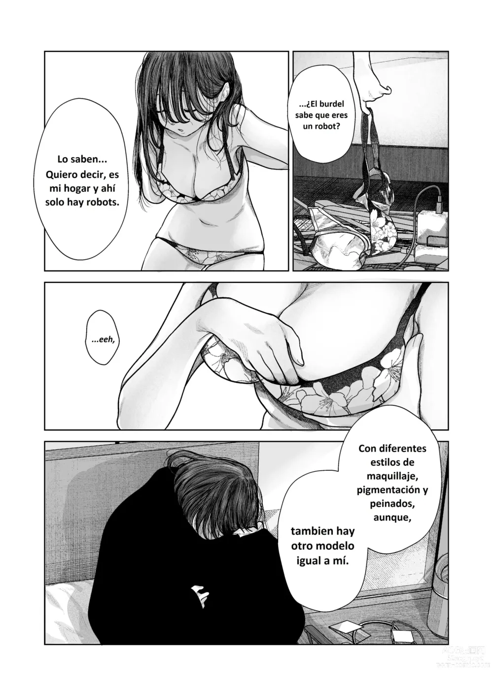 Page 10 of manga Ella, la Robodeli