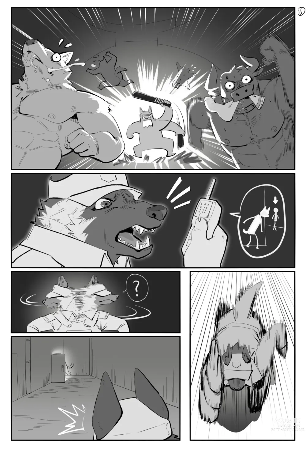 Page 7 of doujinshi @1500jiangbao - Furry comics