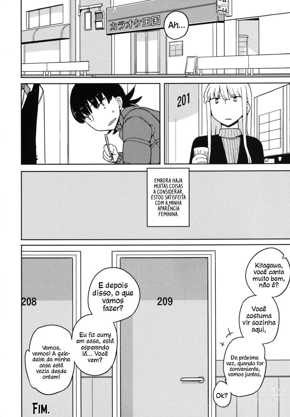 Page 42 of doujinshi TS: Quando Ele se tornou Ela