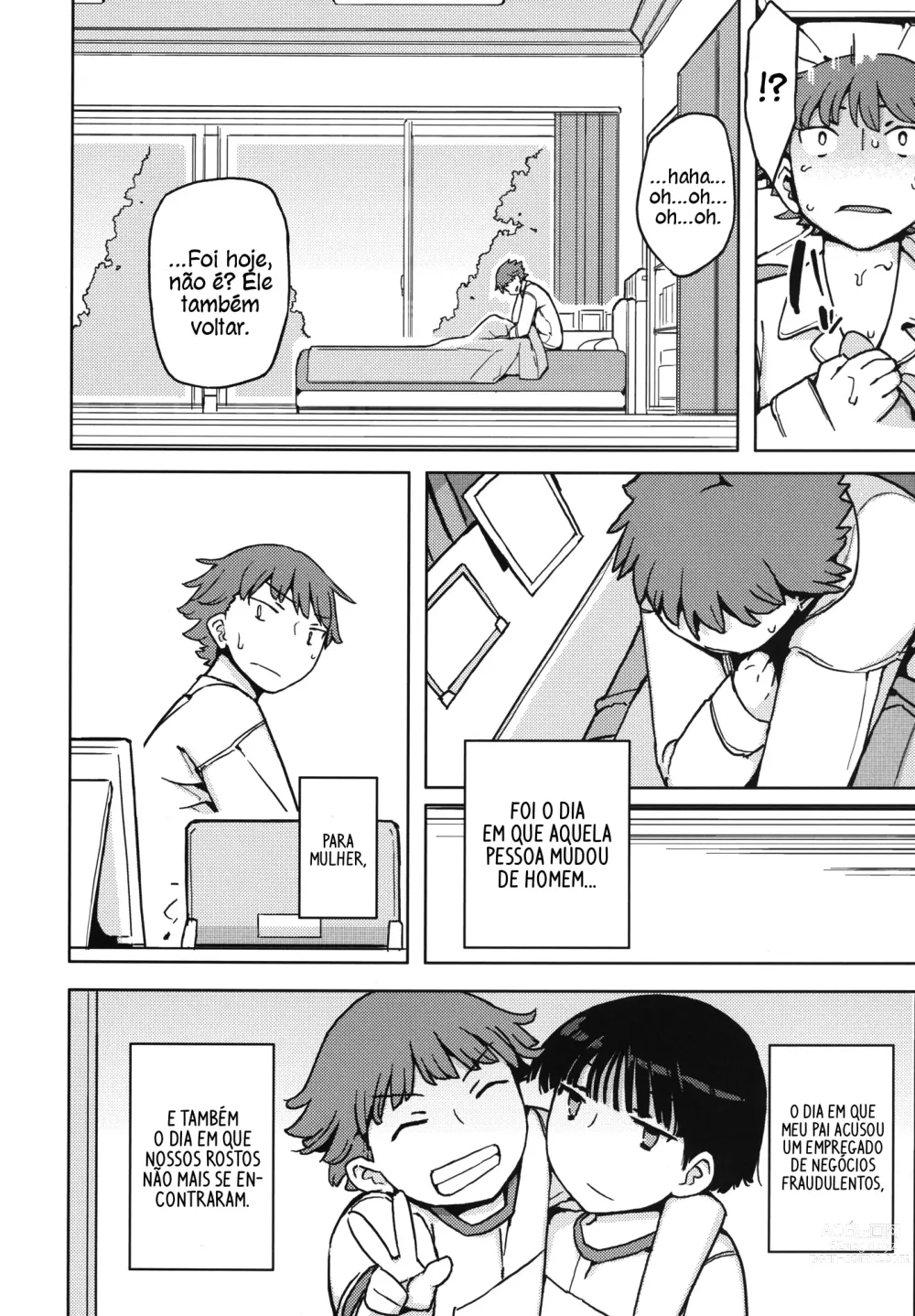 Page 10 of doujinshi TS: Quando Ele se tornou Ela
