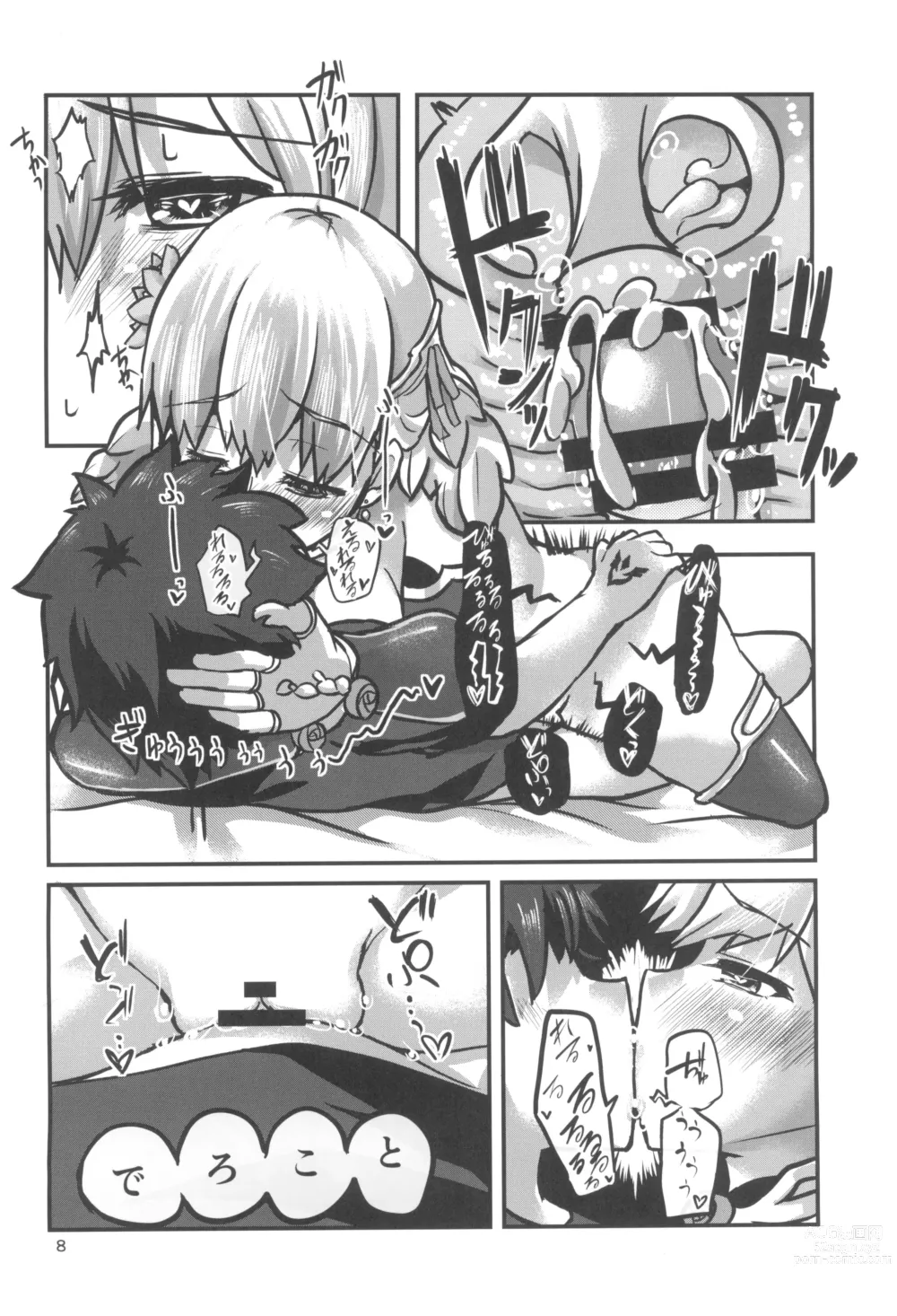 Page 8 of doujinshi aishin-no-bouai