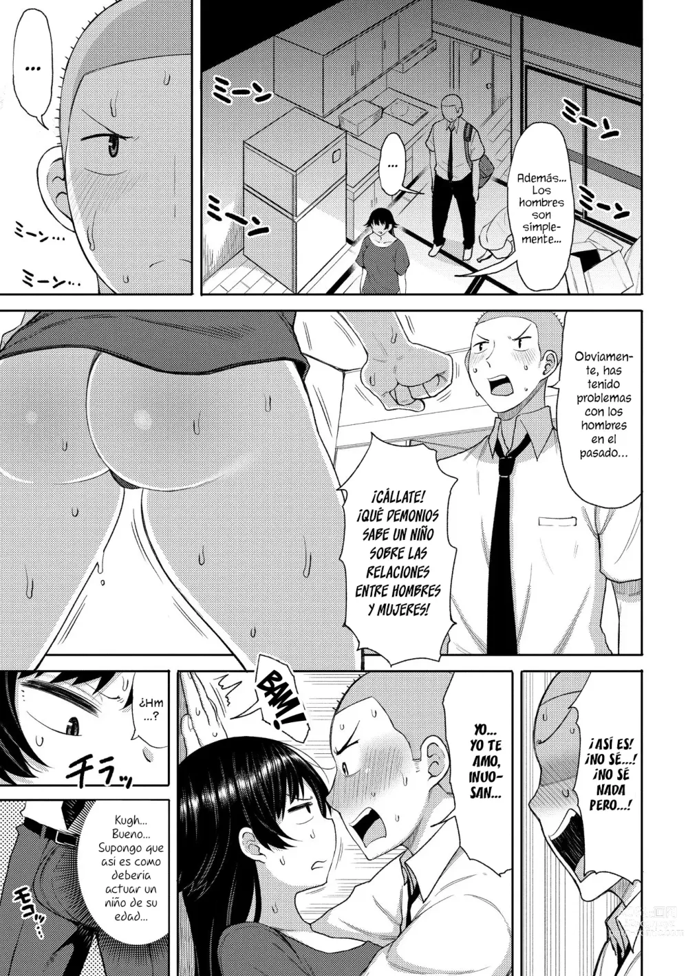 Page 3 of manga Amo a Inuo-san