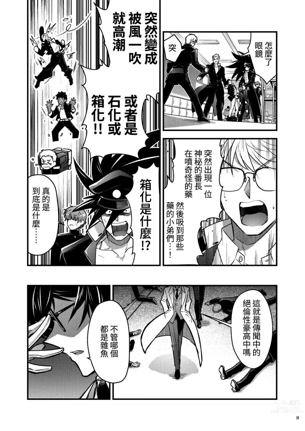 Page 9 of doujinshi Bancho★Monogatari 3