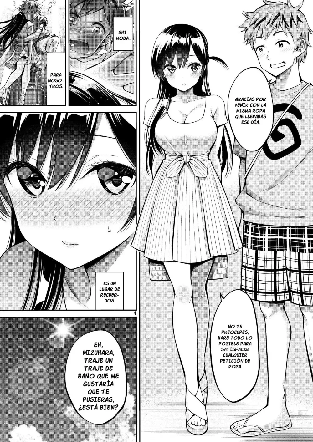 Page 4 of doujinshi Rental Kanojo Osawari Shimasu 10