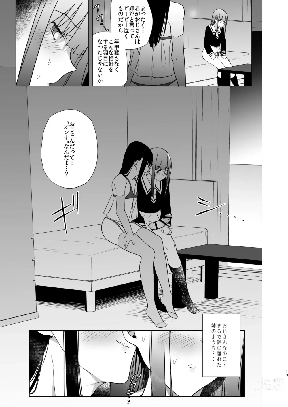 Page 13 of doujinshi Onna no Chinpo to Shiri Miwaku no Session