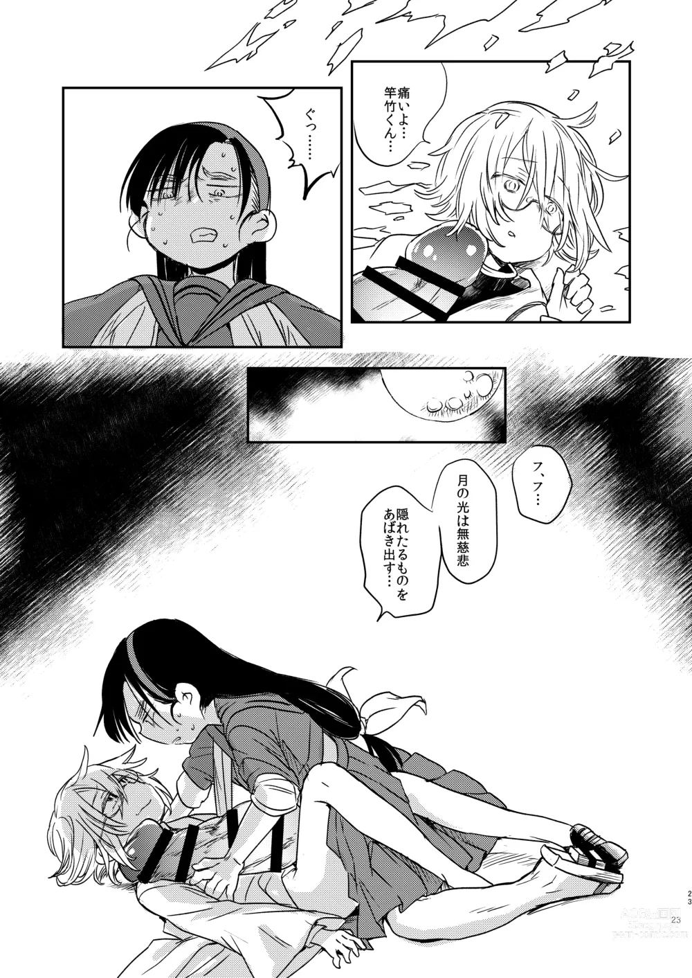Page 21 of doujinshi Kaijin A
