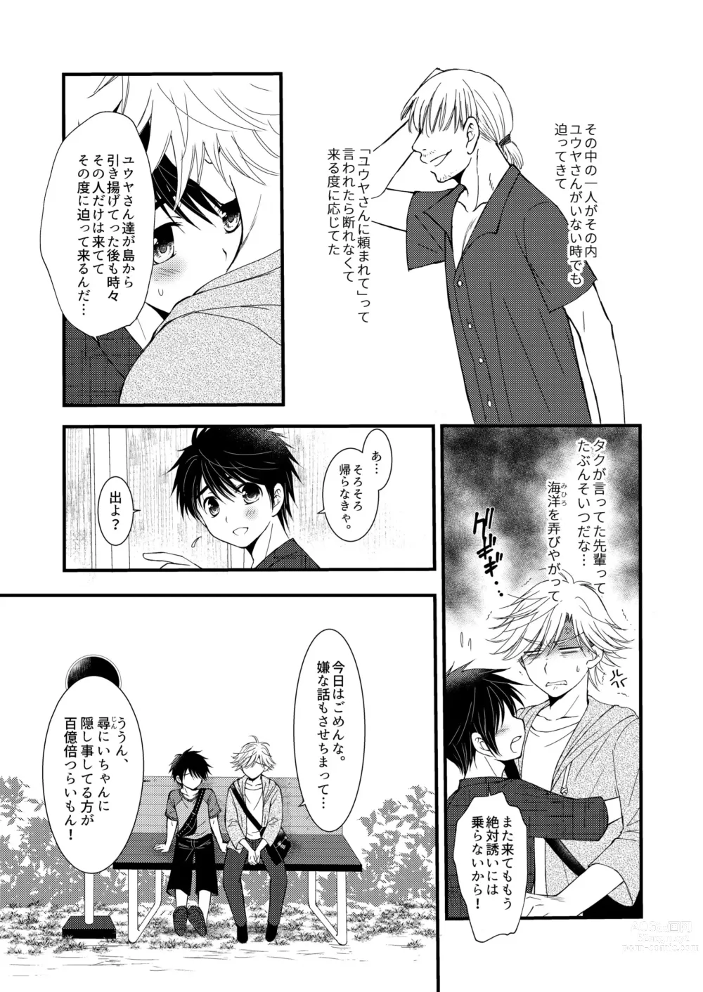 Page 19 of doujinshi Oitekita Umi