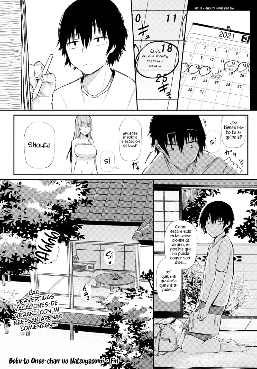 Page 24 of manga Boku to Onee-chan no Natsuyasumi