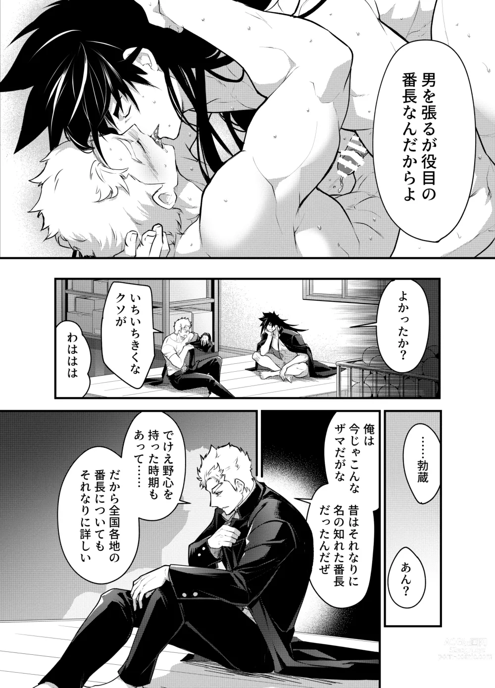 Page 10 of doujinshi Bangai