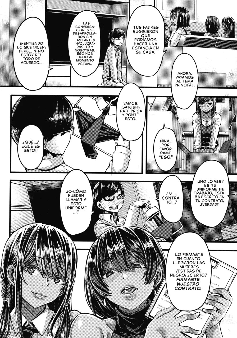 Page 11 of manga Un Contrato Secreto con las Princesas de Piel de Olivo