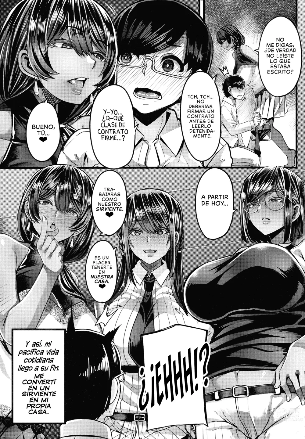 Page 12 of manga Un Contrato Secreto con las Princesas de Piel de Olivo