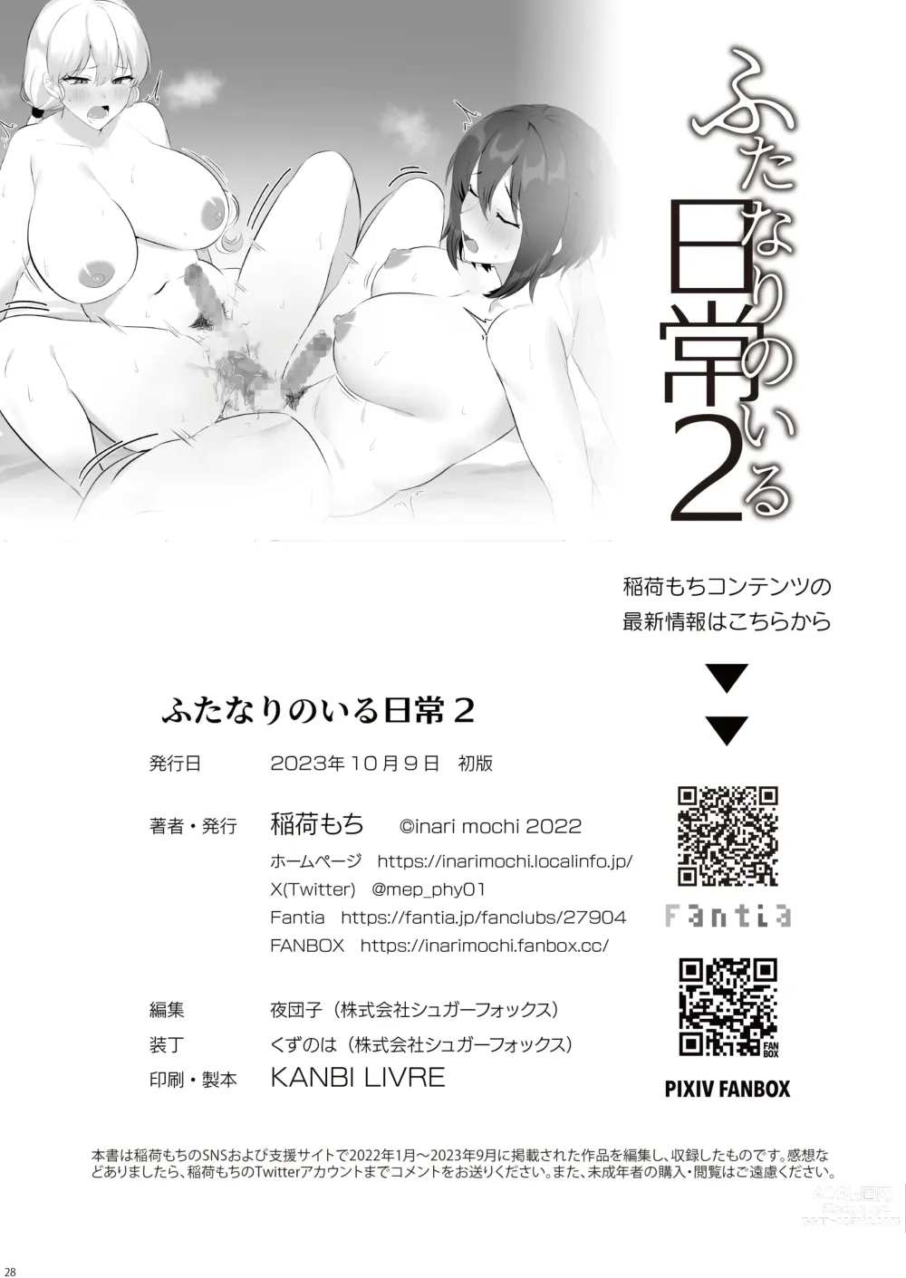 Page 62 of doujinshi Futanari no iru nichijou 2