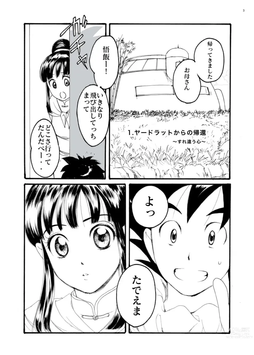 Page 2 of doujinshi 新刊、BOOTHでは完売いたしました✨