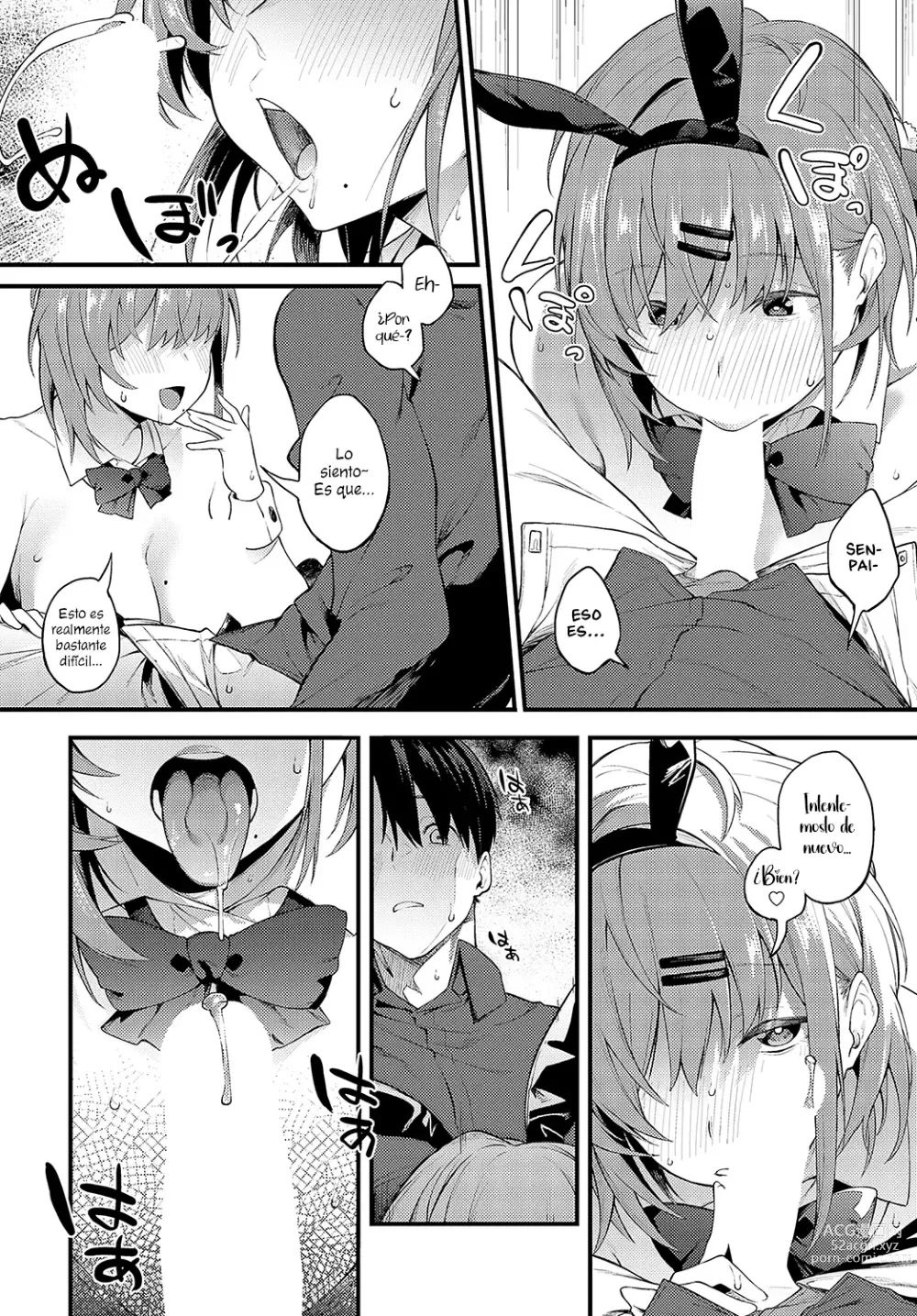 Page 10 of manga Como Conejos