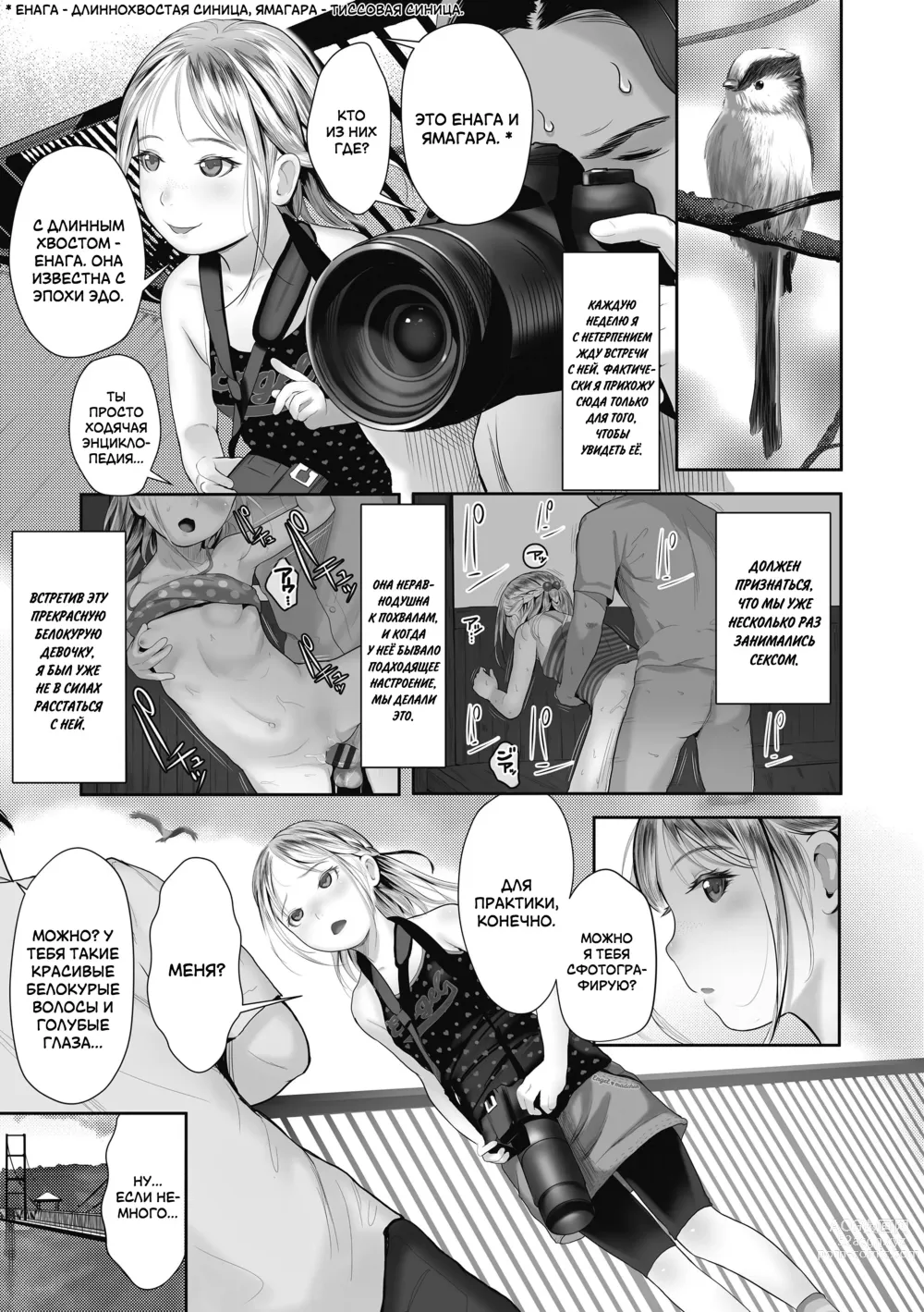 Page 3 of manga Сидящая птичка