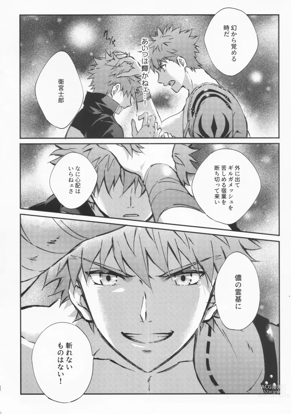 Page 123 of doujinshi STARDUST LOVESONG Jou + Ge Sairoku