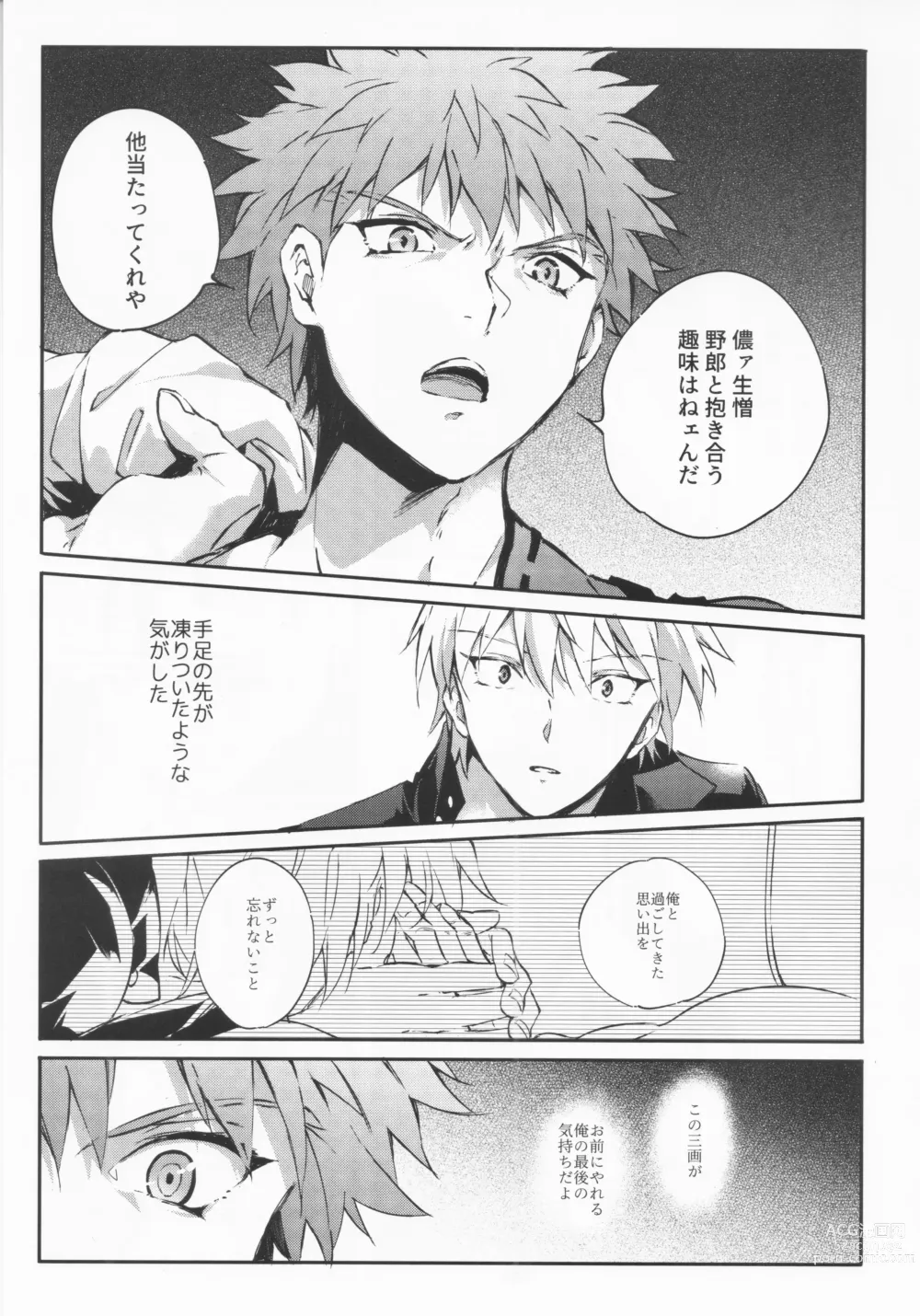 Page 14 of doujinshi STARDUST LOVESONG Jou + Ge Sairoku