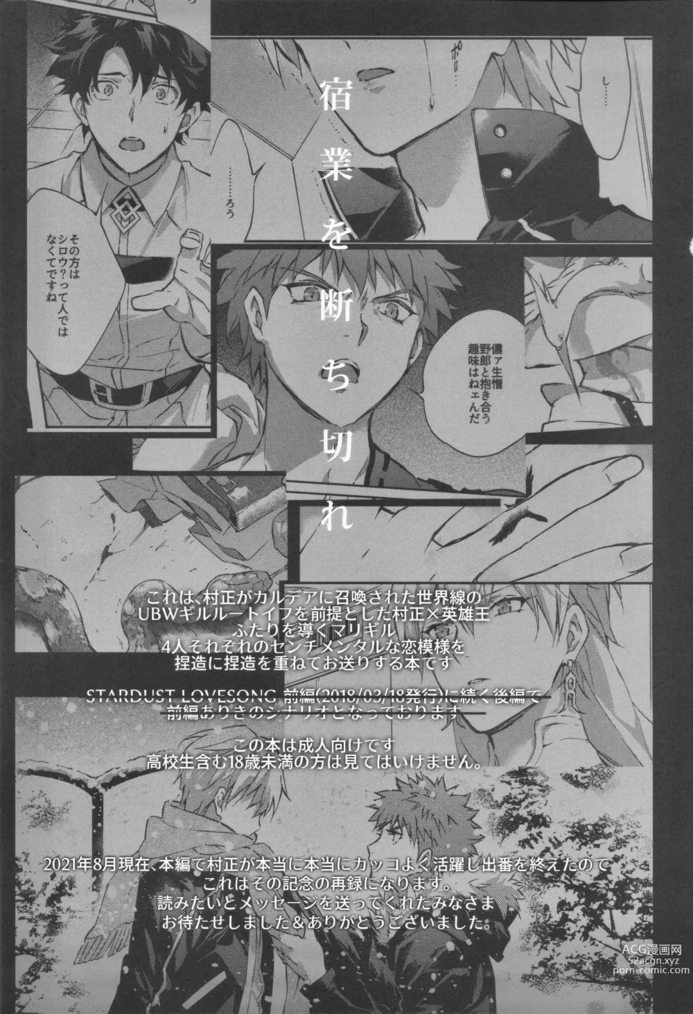 Page 3 of doujinshi STARDUST LOVESONG Jou + Ge Sairoku