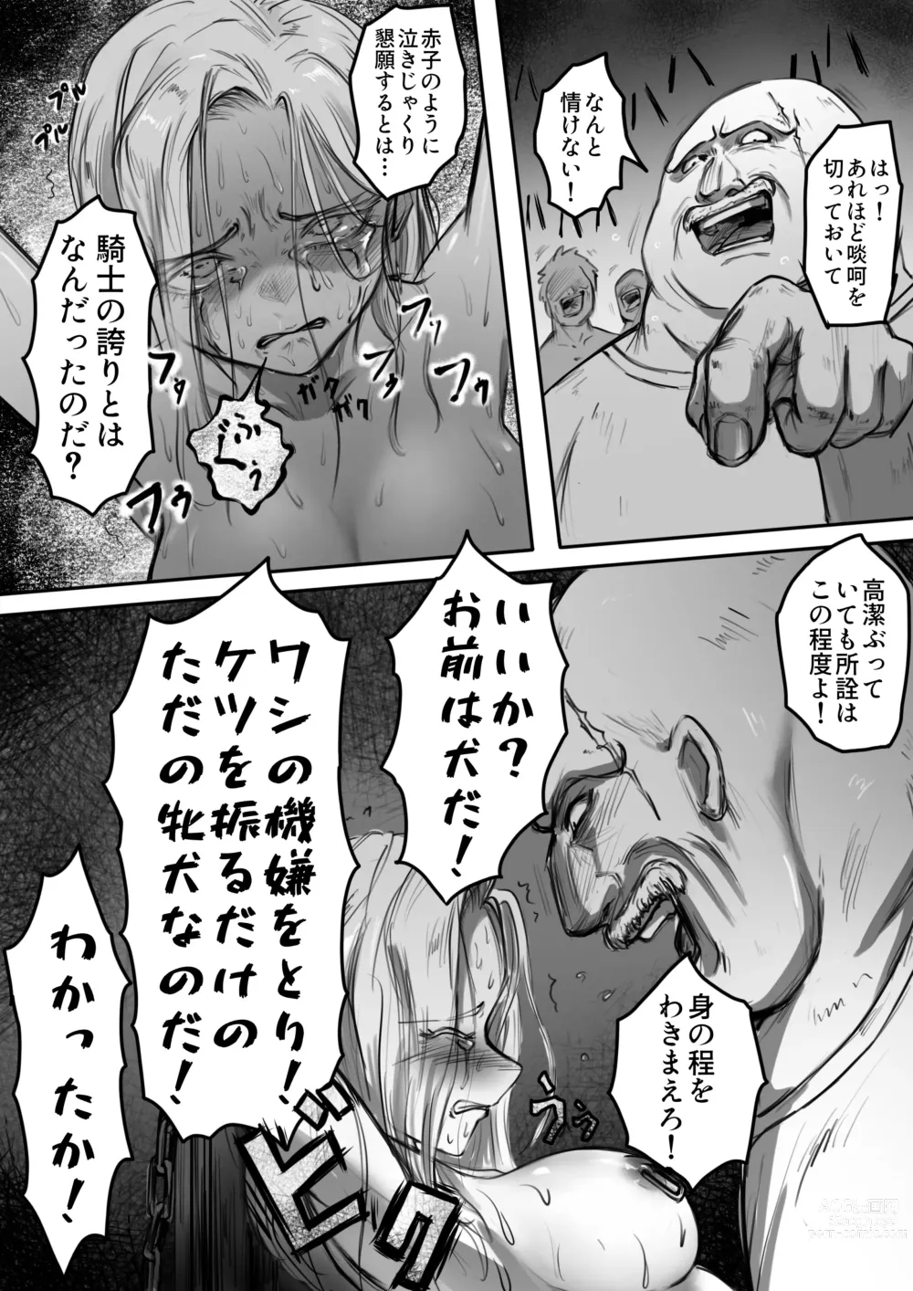 Page 20 of doujinshi Kishi no Hokori wa Nakusanai