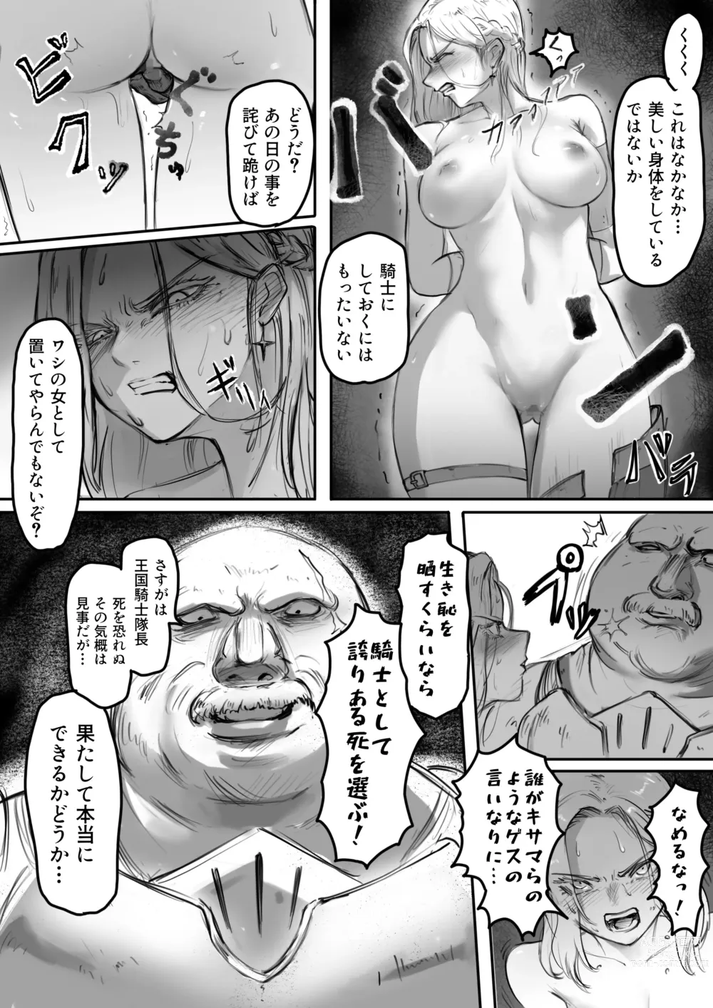 Page 5 of doujinshi Kishi no Hokori wa Nakusanai