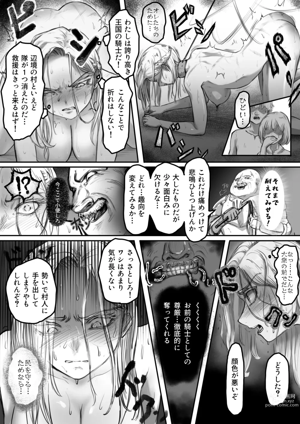Page 10 of doujinshi Kishi no Hokori wa Nakusanai