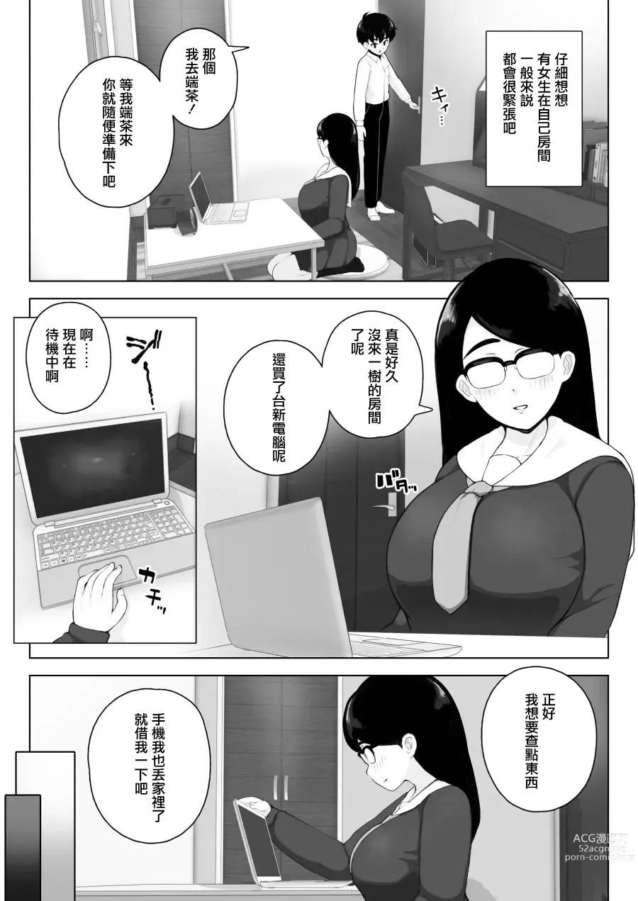 Page 4 of doujinshi 我的青梅竹馬是班上屁股最大的眼鏡妹所以我中出她也是本能對吧