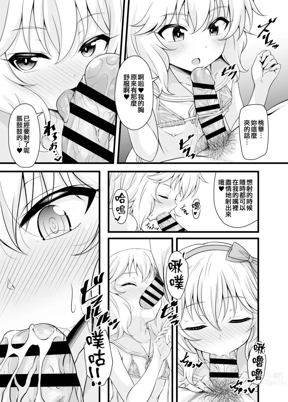 Page 15 of doujinshi Momoka to Futarikiri De Sugosu Ai No Private Island