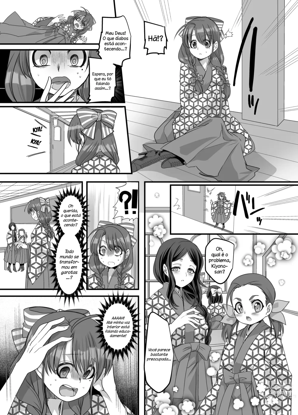 Page 8 of doujinshi Taishou TS Otome Soushi