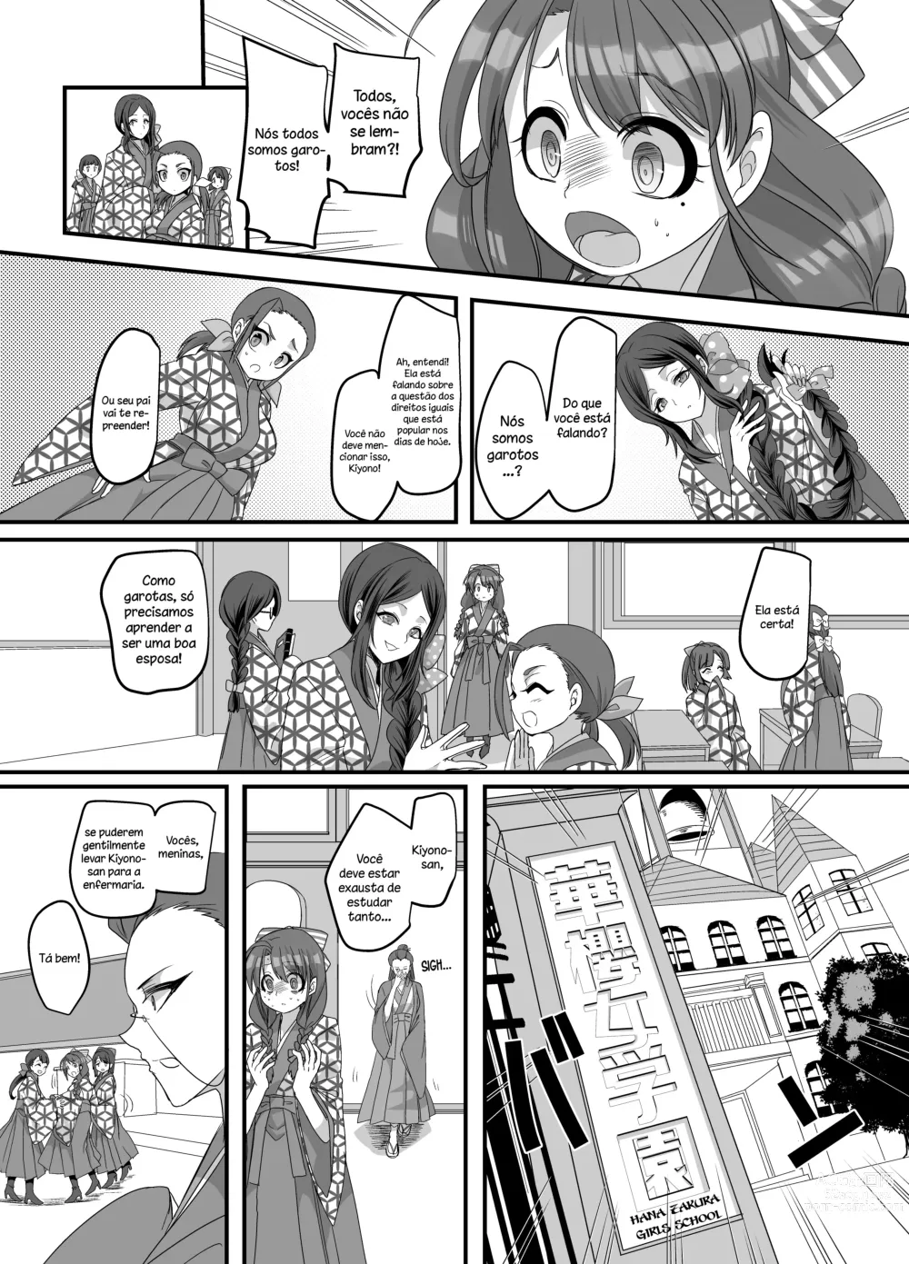 Page 9 of doujinshi Taishou TS Otome Soushi