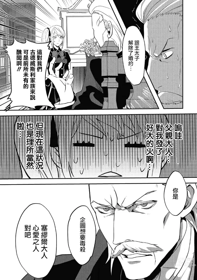 Page 17 of manga 轉生成惡役千金本應迎來破滅結局，沒想到卻被嚴肅死板的王太子寵上了天！？ 1-6