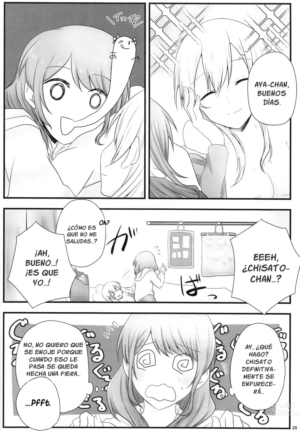 Page 25 of doujinshi Ato de Okorareru kara!